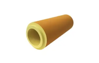 Скорлупа ППУ 22×40 мм стеклопластик