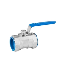 Кран шаровый из нержавеющей стали REON тип RSV42 DN25 PN40